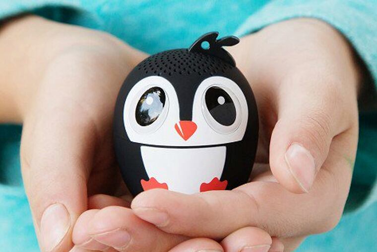 My Audio Pets are available in 17 big-eyed animal shapes and include a lanyard for hitching a ride on backpacks, belt loops, or wrists.