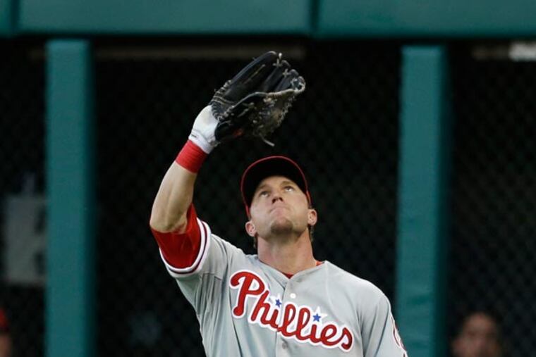 Phillies outfielder Laynce Nix. (Tony Dejak/AP file)