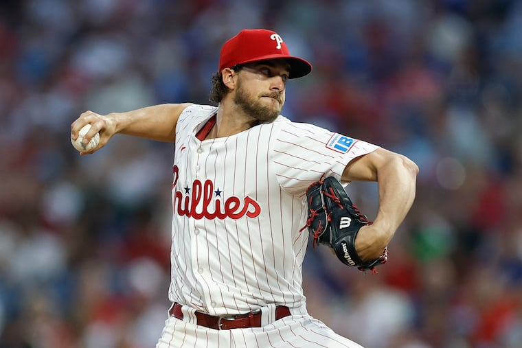 Phillies pitcher Aaron Nola will return from the injured list Sunday. The Phillies intend to use a six-man rotation.