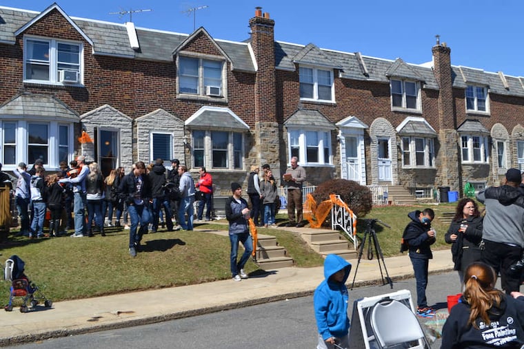 The Philadelphia Flyers Wives, players, coaches, and families present a specially renovated Philadelphia house.