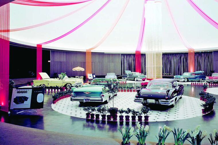 A "feminine show" at the GM Design Dome showcased the work of women in the 1950s.