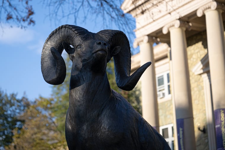 West Chester University Library is shown on Monday, Nov 3, 2025. A student was struck and killed by a driver on April 12, 2026.