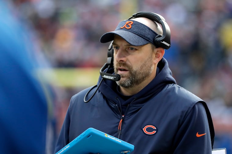 Chicago Bears head coach Matt Nagy.