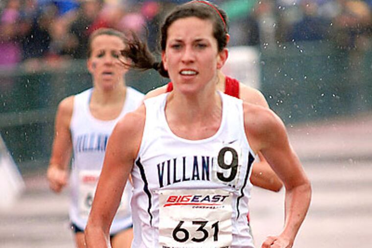 Villanova lost to Tennessee by a half-second in last year's women's 4x1500-meter relay. (File photo)
