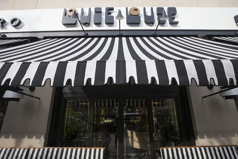 The exterior at Louie-Louie in University City.