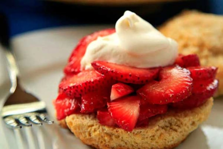 Strawberry shortcake.