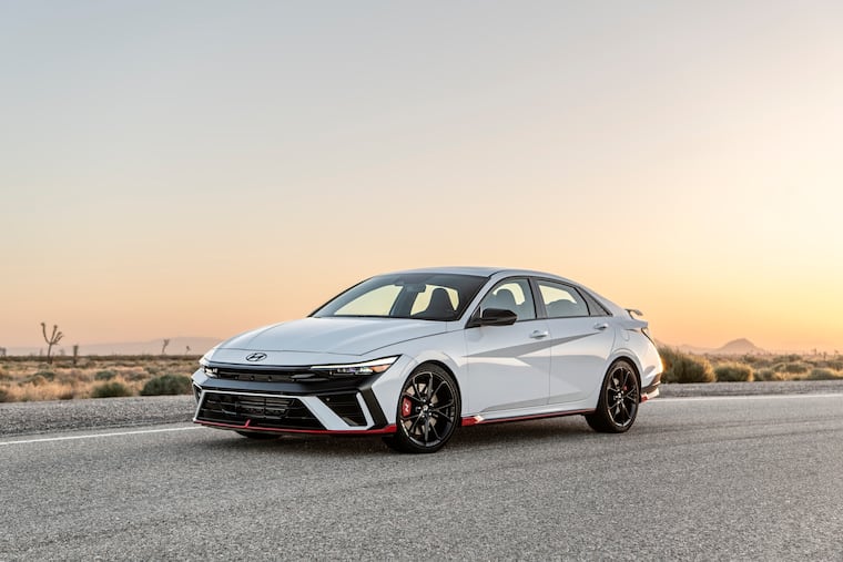The 2026 Hyundai Elantra N cuts a nice profile since its 2024 refresh. It appears low to the ground but is still easy for getting in and out.