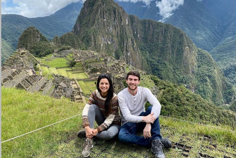 Denise Higney and Daniel Dougherty, both of Philadelphia, are among hundreds of Americans stuck in Peru after the country closed its borders to international travel amid the spread of the coronavirus.