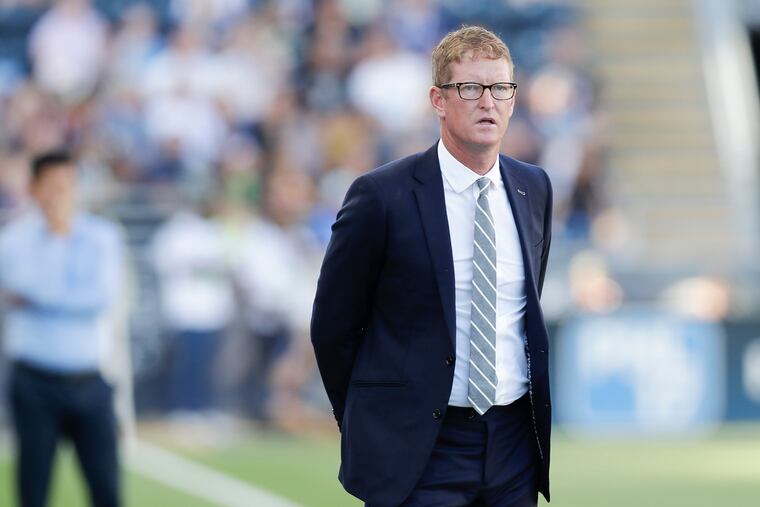 Union manager Jim Curtin.