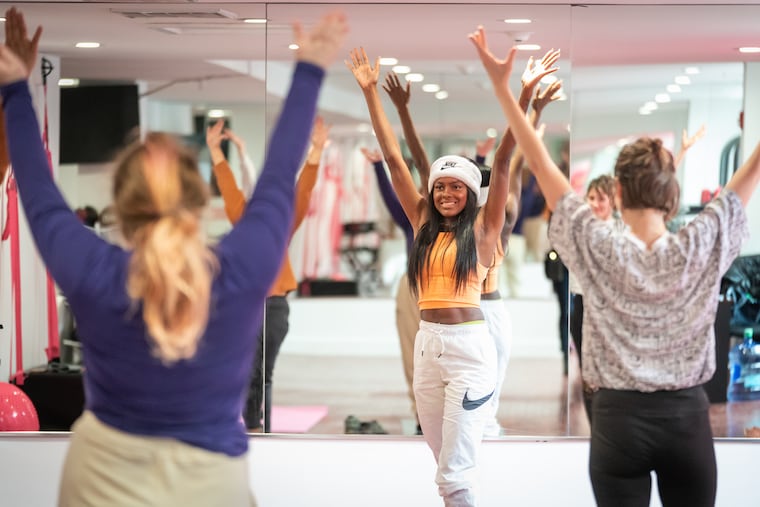 "We have to start giving out free things in order to reel people in,” said Noel Davis, owner of Old City’s Paris Fit Studios.