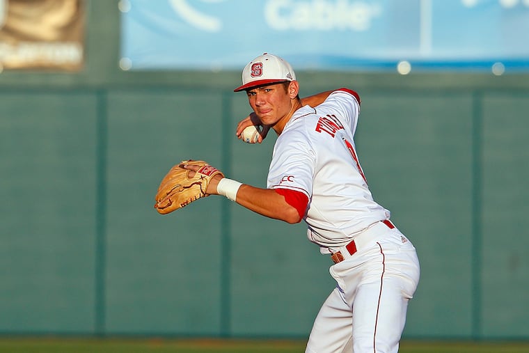 Trea Turner was a .342 career hitter in three seasons at North Carolina State.