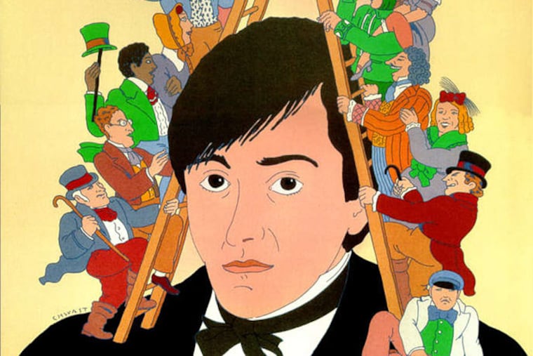 "Nicholas Nickleby," design by Seymour Chwast (1983).