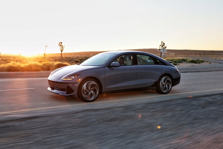 The 2024 Hyundai Ioniq 6 sedan comes into the new year with no changes, except in pricing.