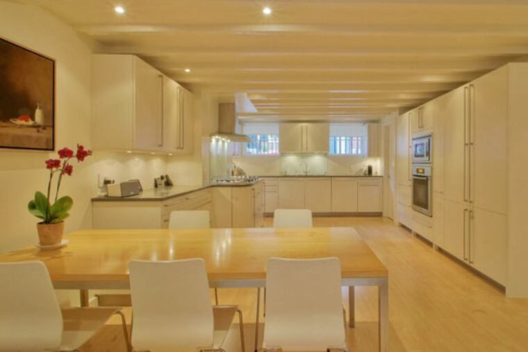 This renovated 1817 Federal townhouse in Washington Square West is on the market for $1.378 million.