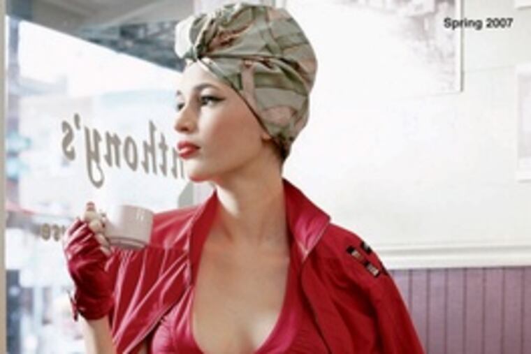 King of Prussia , meet the Italian Market. The suburban mall uses a city backdrop, Anthony's Italian Coffee House, in a promotional "magalog."