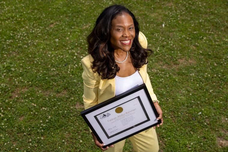 Former Camden Principal Fatihah Abdur-Rahman has been recognized for her work with Camden students during the pandemic. Now, she has embarked on a journey to visit all 50 states to continue her work.