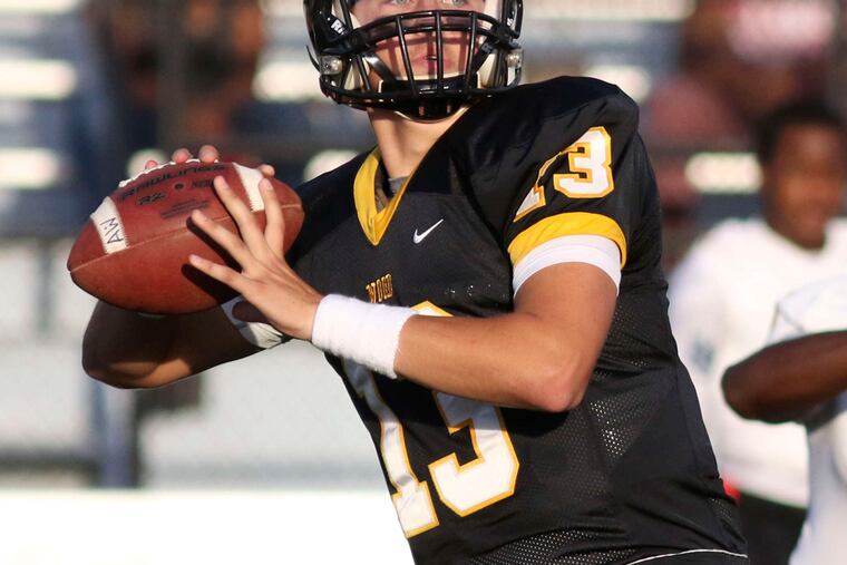 Archbishop Wood quarterback Anthony Russo will be trying to lead the Vikings to an eighth consecutive District 12 championship. He and his teammates will have their hands full with the hungry Panthers.