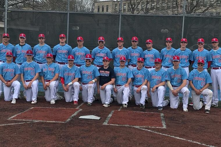 The Father Judge baseball team beat Lower Merion on Friday.
