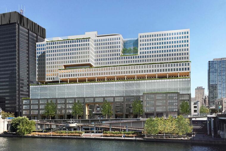 PMC Property Group has scaled back its project at the former Marketplace Design Center building at 2400 Market St.