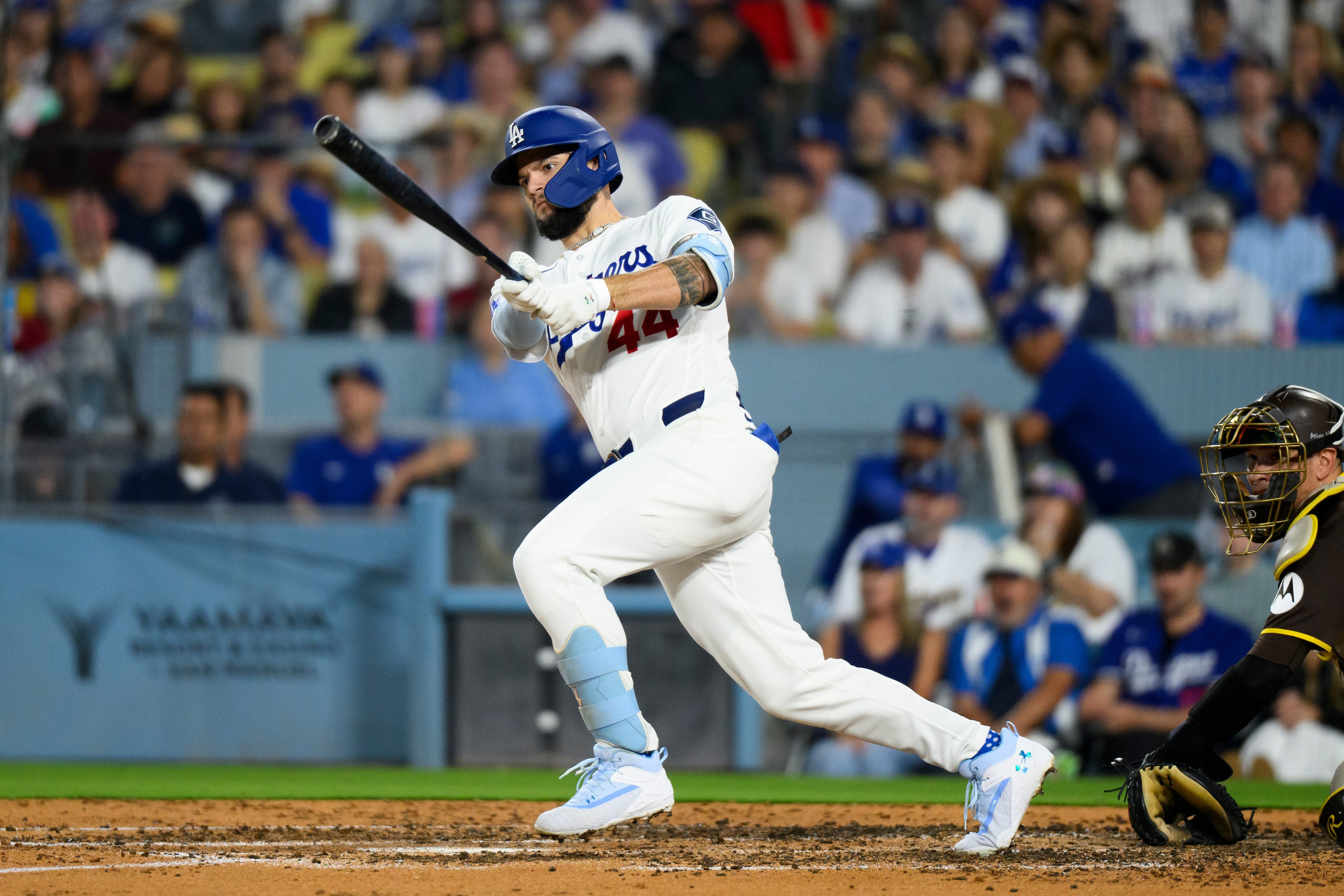 Dodgers erase early 6-run deficit and win 12-7 to extend Padres' losing streak