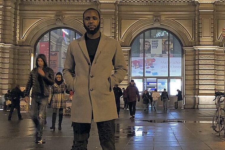 Rob “Camaro Rob” Wilks of Philadelphia during a recent trip to Frankfurt Germany.