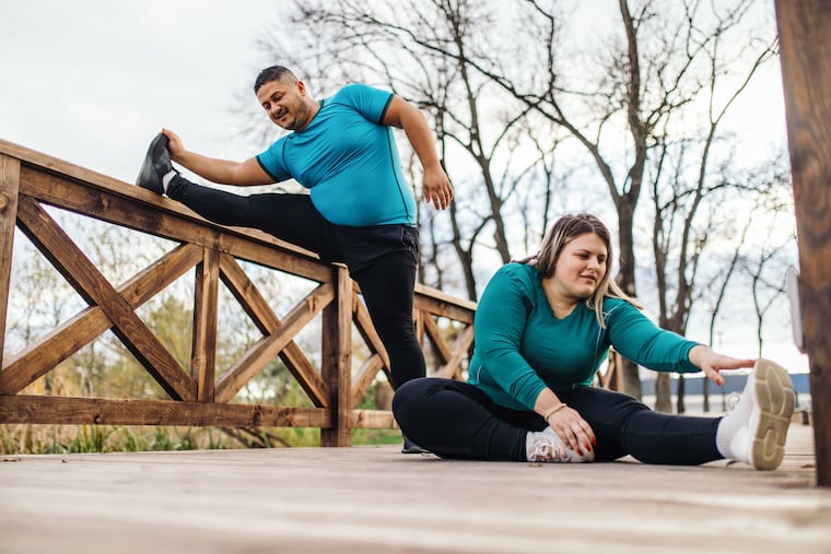 If you want your partner to be more active, get out and exercise together.