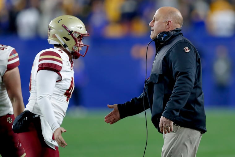 Ex-Boston College head coach Steve Addazio