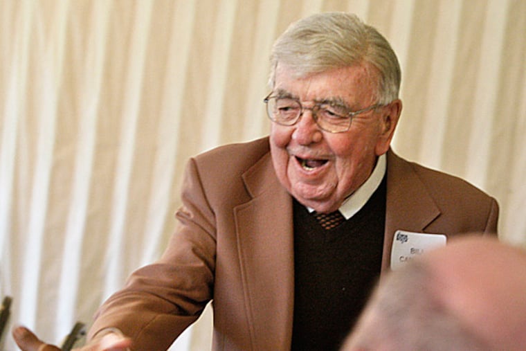 Legendary broadcaster Bill Campbell. (Elizabeth Robertson/Staff Photographer)