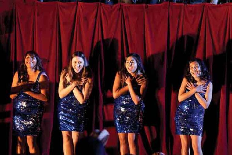 Deborah Mailman as Gail, Shari Sebbens as Kay, Jessica Mauboy as Julie, Miranda Tapsell as Cynthia, in THE SAPPHIRES
Lisa Tomasetti/ The Weinstein Company