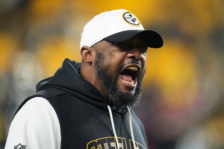 Steelers coach Mike Tomlin before the wild-card playoff loss to the Houston Texans on Monday night.