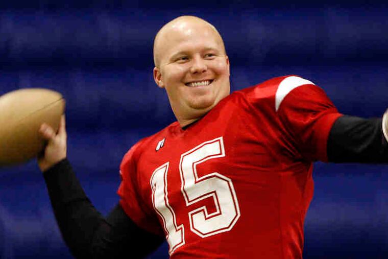 Soul quarterback Justin Allgood threw for 109 TDs with the Tulsa Talons last year, tops in the AFL.