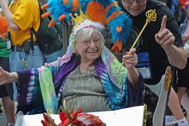 Bernice Silver, 99, called puppetry "one of the oldest professions in the world. It covers many, many artistic professions."