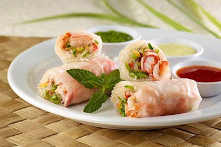 Lobster & Shrimp Spring Rolls Seasons 52