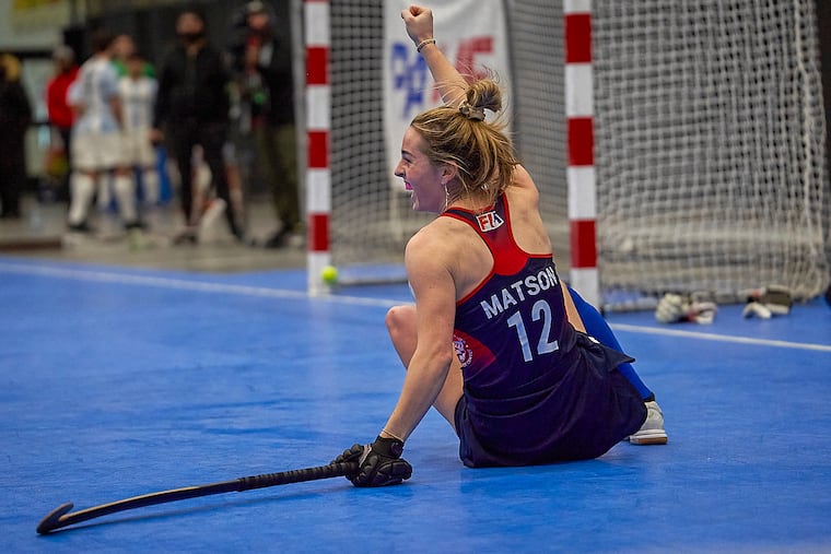 Erin Matson, North Carolina's head field hockey coach, competed in the Indoor Pan American Cup from March 19-22.