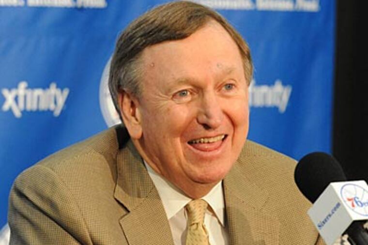 "We feel as though we've acquired some nice pieces," 76ers president Rod Thorn said. (Clem Murray/Staff Photographer)