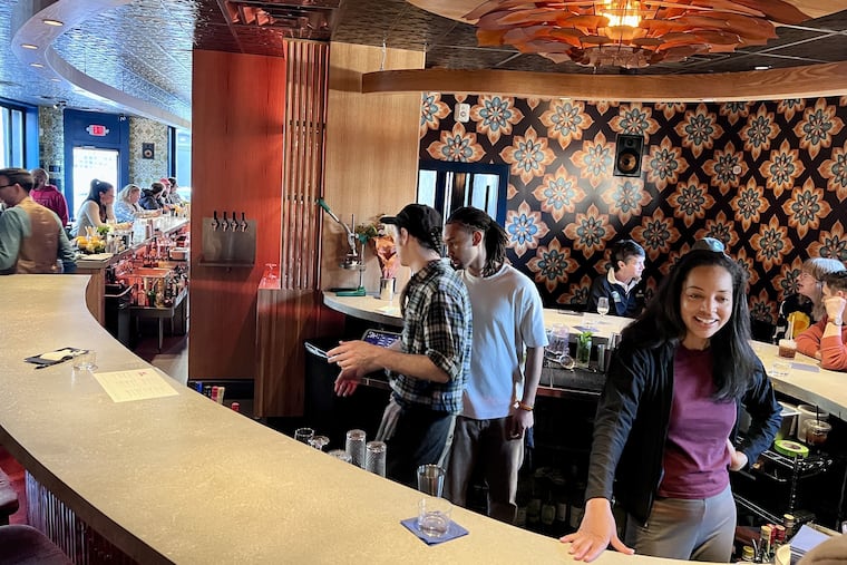 A bar at the new ILU, which opened last weekend at 2118 E. Dauphin St.