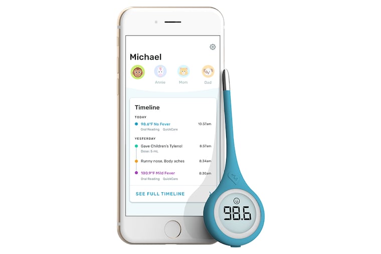 Philadelphia officials hope Kinsa Health's smart thermometer could be used as an early warning of COVID-19 outbreaks.