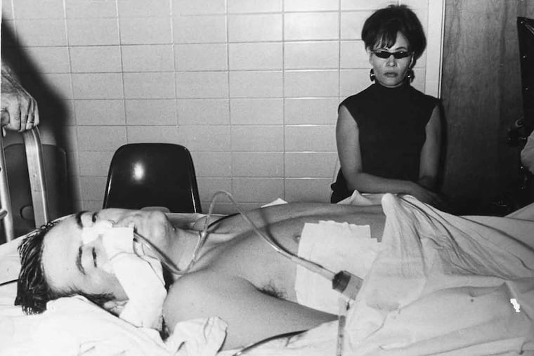 Thomas J. Gibbons Jr. in the emergency room on Aug. 30, 1970. He underwent multiple surgeries and spent months in the hospital recovering from his injuries.