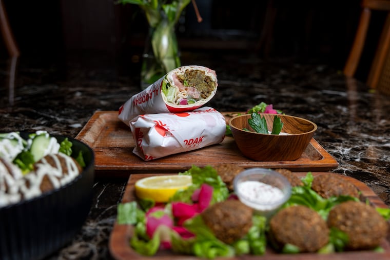 Various Falafel dishes at Alamodak Restaurant and Hookah Bar in Philadelphia, Pa., on Tuesday, Dec. 2, 2025.