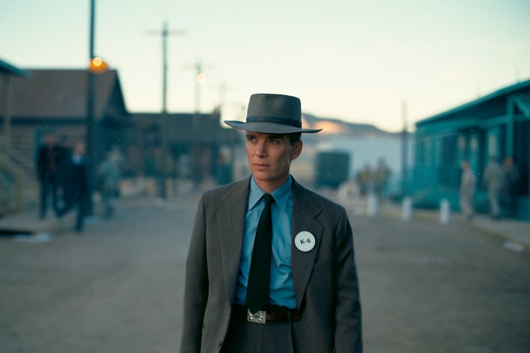 This image released by Universal Pictures shows Cillian Murphy in a scene from "Oppenheimer." (Universal Pictures via AP)