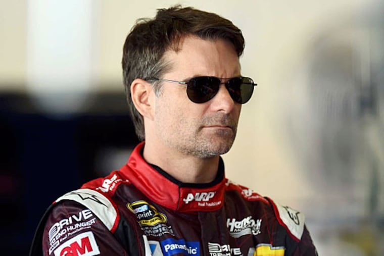NASCAR Sprint Cup Series driver Jeff Gordon (24). (Mike DiNovo/USA TODAY Sports)