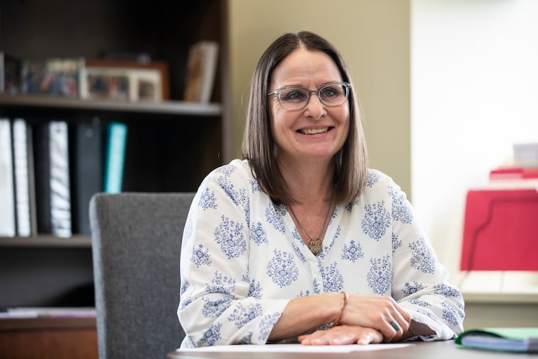 Melissa Lyon, director of the Delaware County Health Department, in her office in Eddystone.