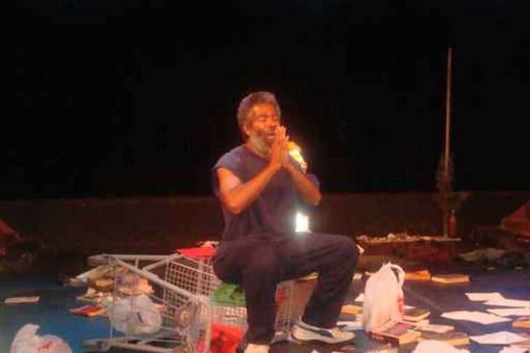 Mitchell Ferguson , from the Nommo Theatre company. Nommo, from Baltimore, will perform Act IV. Puppets, circus acts, and dance are on the bill, and donated desserts will be served.