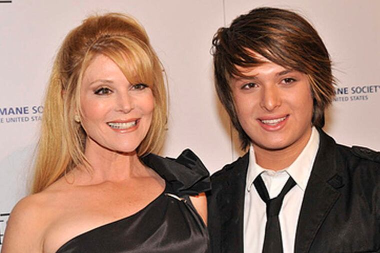 Philly native and original "Dallas" cast member Audrey Landers and her singer son, Daniel, will be in town - she for Yachtstock, he for a Shriners Hospital benefit.