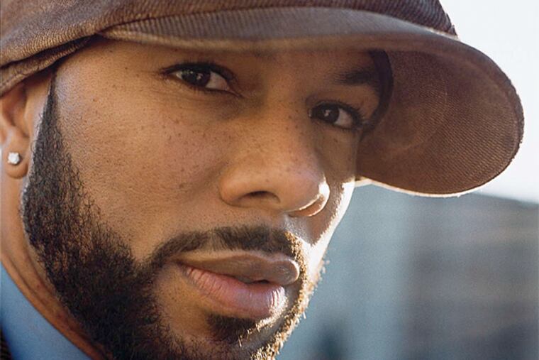 Hip-hop artist Common brings his style to Theater of the Living Arts on Monday.