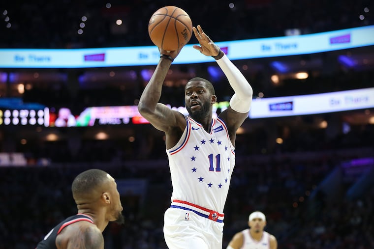 James Ennis will be out for two weeks with a quad contusion before being re-evaluated.