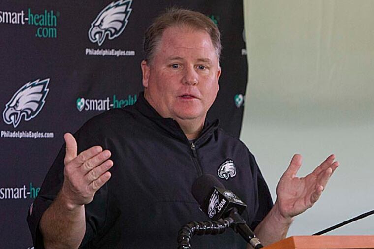 Eagles head coach Chip Kelly. (David M Warren/Staff Photographer)