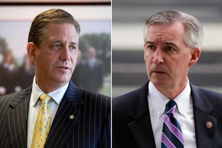 Bruce Castor (left) and Kevin Steele.