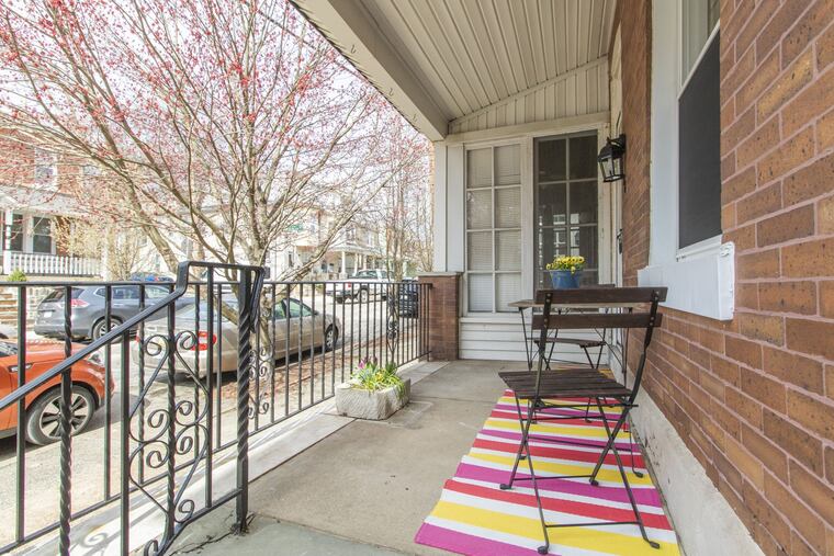 The three-bedroom, 1 1/2-bath twin was the long-time home of a family of five.