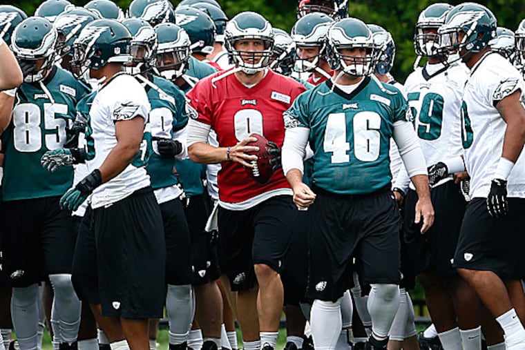 Eagles quarterback Nick Foles. (Matt Rourke/AP)